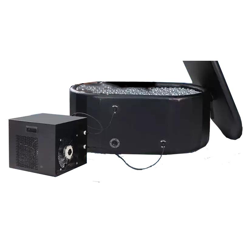 Unidad de baño de hielo de 0,3 HP con bañera con asiento