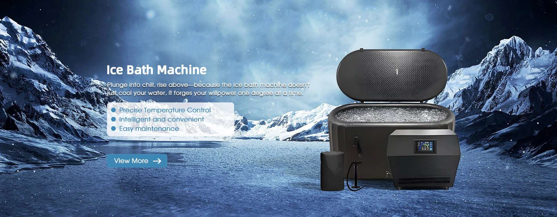 Fabricante de máquinas de baño de hielo de China