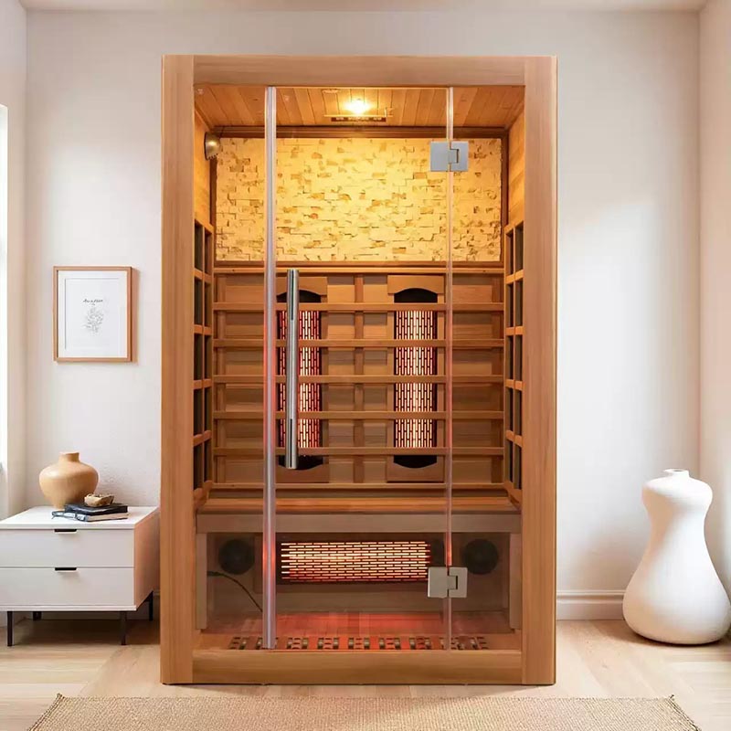 Sauna de infrarrojos lejanos para una sola persona